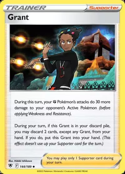 Grant 144/189 Astral Radiance Pokemon card