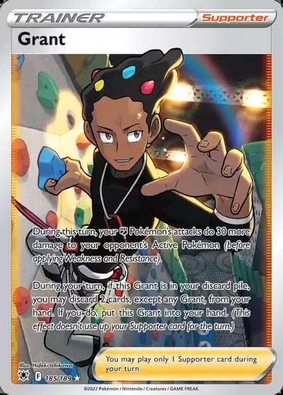 Grant 185/189 Astral Radiance Pokemon card