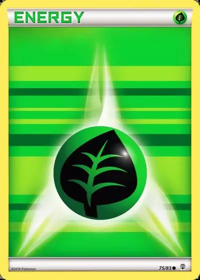 Grass Energy 75/83 Generations Pokemon card