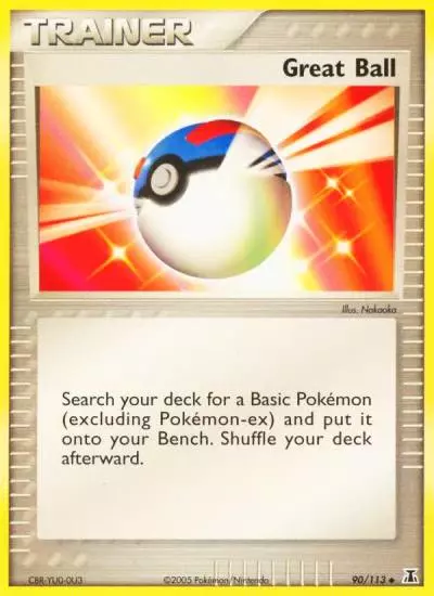 Great Ball 90/113 Delta Species Pokemon card