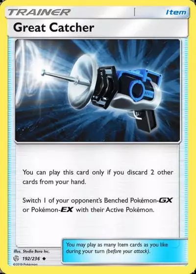 Great Catcher 192/236 Cosmic Eclipse Pokemon card