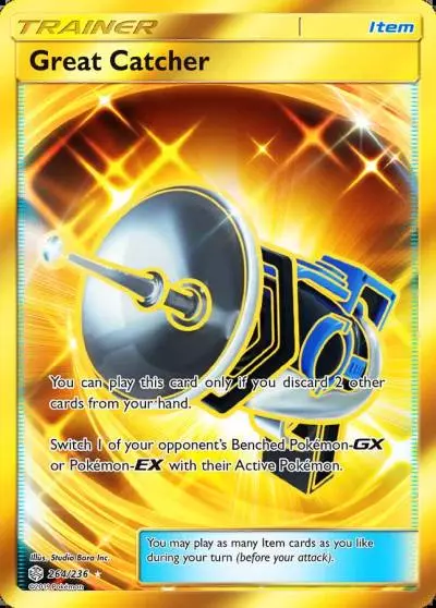 Great Catcher 264/236 Cosmic Eclipse Pokemon card