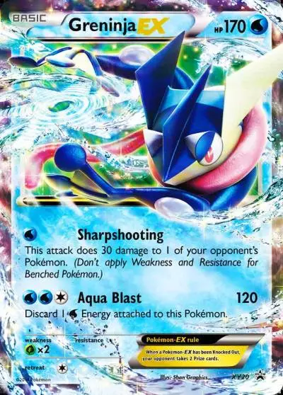 Greninja-EX XY20/211 XY Black Star Promos Pokemon card