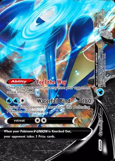 Greninja V-UNION SWSH158/307 SWSH Black Star Promos Pokemon card