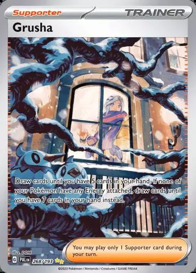 Grusha 268/193 Paldea Evolved Pokemon card