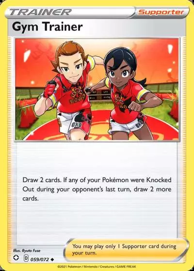 Gym Trainer 59/72 Shining Fates Pokemon card