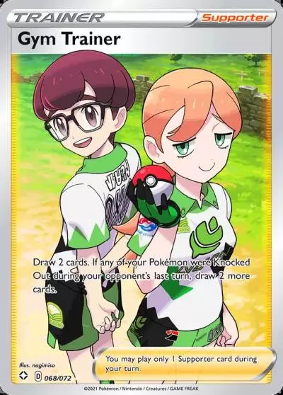 Gym Trainer 68/72 Shining Fates Pokemon card