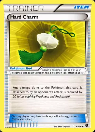 Hard Charm 119/146 XY Pokemon card
