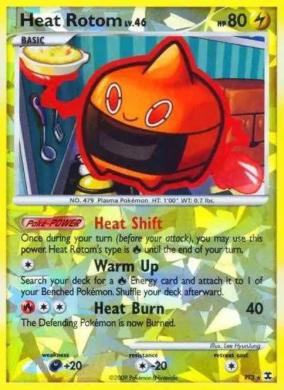 Heat Rotom RT3/111 Rising Rivals Pokemon card
