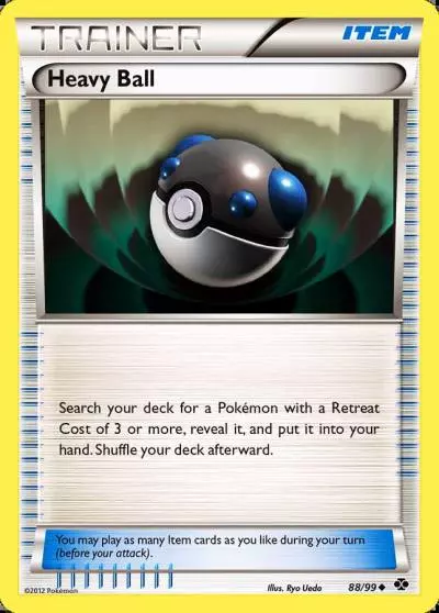 Heavy Ball 88/99 Next Destinies Pokemon card