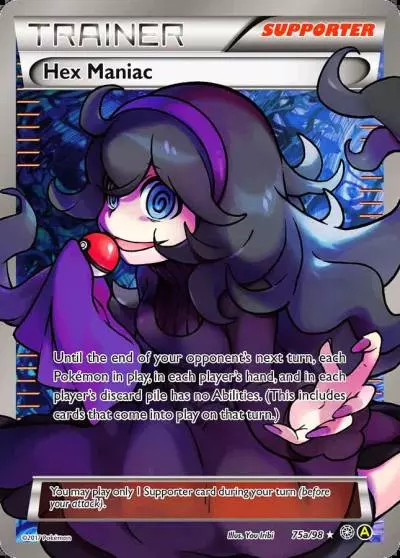 Hex Maniac 75a/98 Ancient Origins Pokemon card