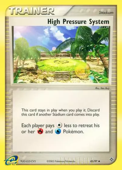 High Pressure System 85/97 Dragon Pokemon card