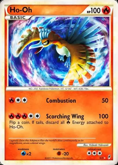 Ho-Oh SL5/95 Call of Legends Pokemon card