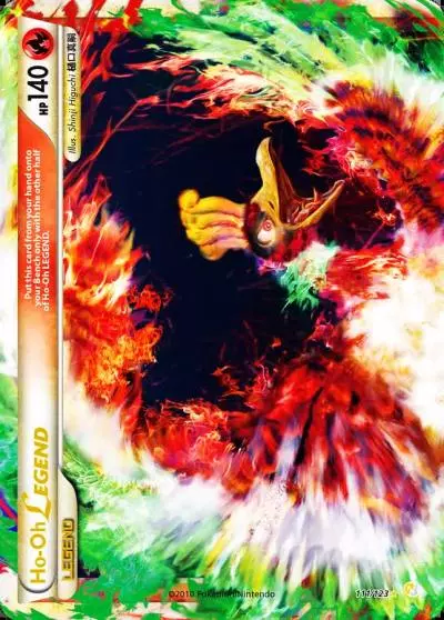 Ho-Oh LEGEND 111/123 HeartGold & SoulSilver Pokemon card