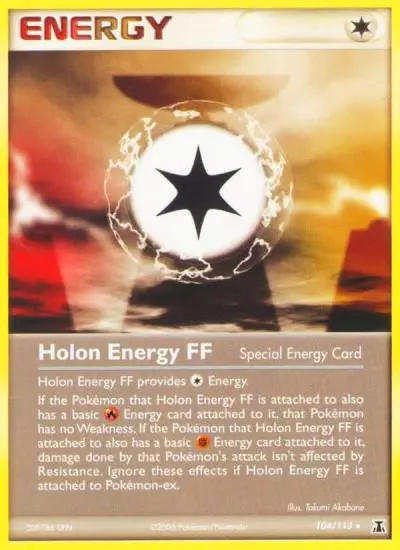 Holon Energy FF 104/113 Delta Species Pokemon card