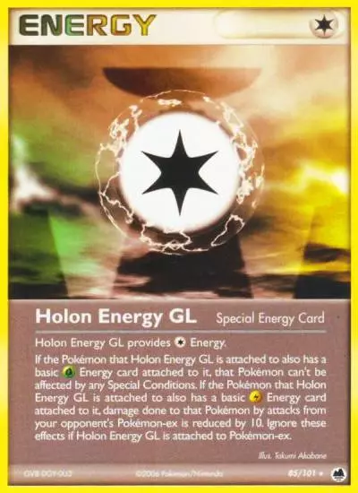 Holon Energy GL 85/101 Dragon Frontiers Pokemon card