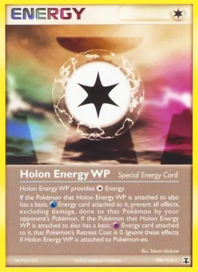 Holon Energy WP 106/113 Delta Species Pokemon card