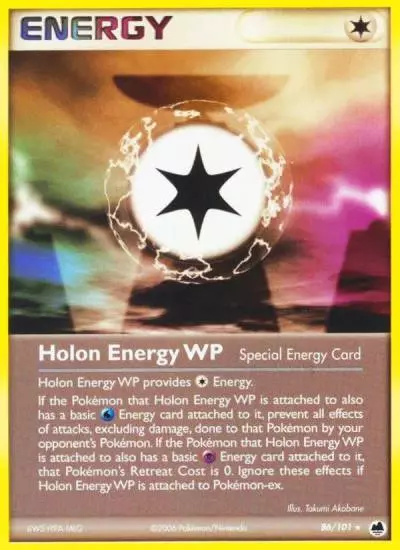 Holon Energy WP 86/101 Dragon Frontiers Pokemon card