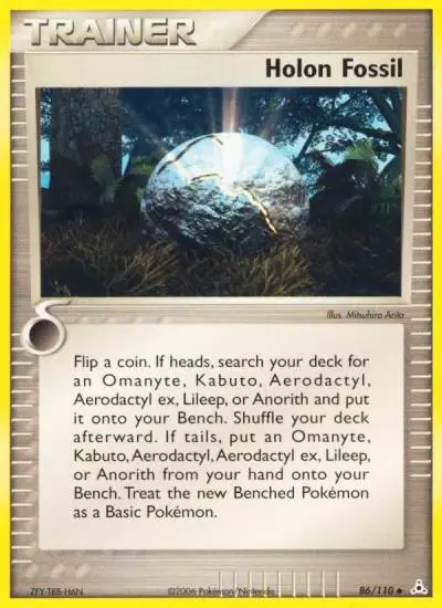 Holon Fossil 86/110 Holon Phantoms Pokemon card