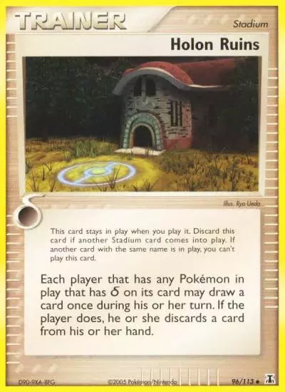 Holon Ruins 96/113 Delta Species Pokemon card