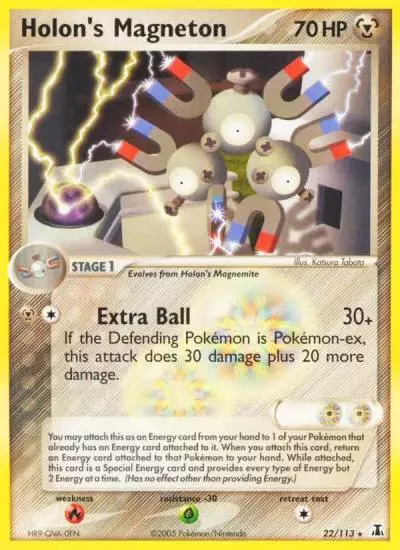 Holon's Magneton 22/113 Delta Species Pokemon card