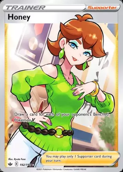 Honey 192/198 Chilling Reign Pokemon card