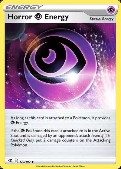 Horror Psychic Energy 172/192 Rebel Clash Pokemon card