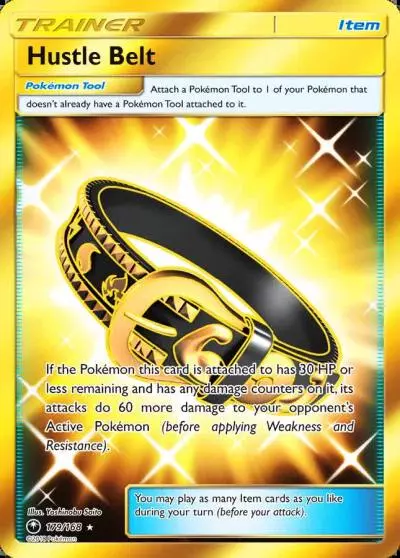 Hustle Belt 179/168 Celestial Storm Pokemon card