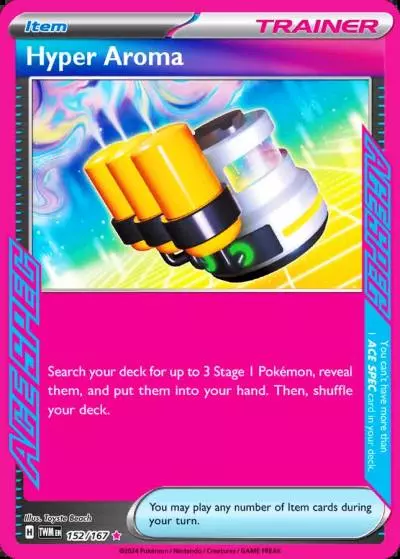 Hyper Aroma 152/167 Twilight Masquerade Pokemon card