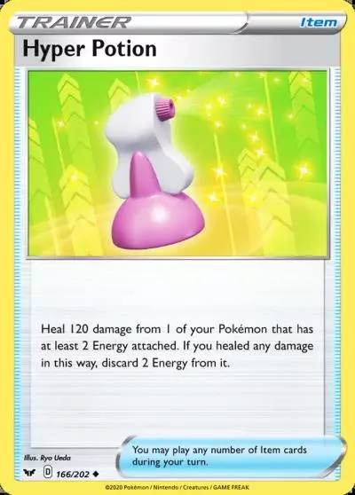 Hyper Potion 166/202 Sword & Shield Pokemon card