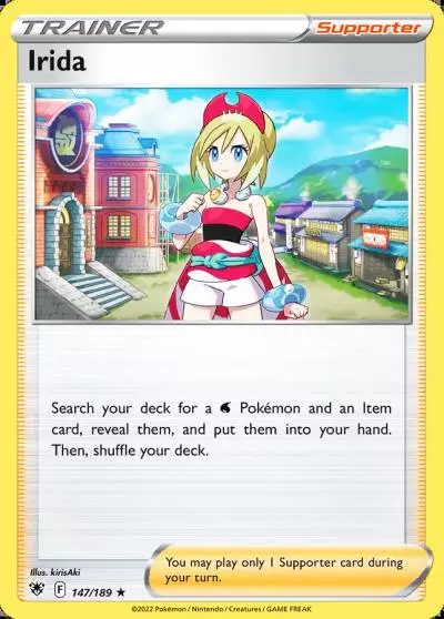 Irida 147/189 Astral Radiance Pokemon card