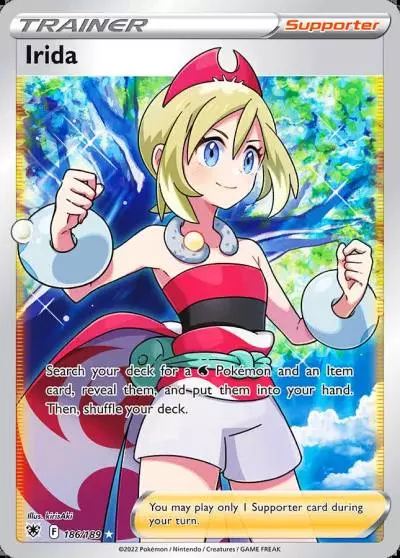 Irida 186/189 Astral Radiance Pokemon card