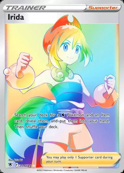Irida 204/189 Astral Radiance Pokemon card
