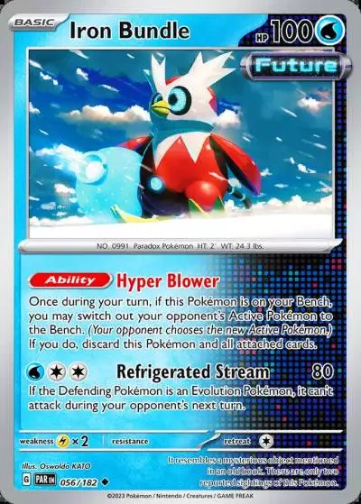Iron Bundle 56/182 Paradox Rift Pokemon card