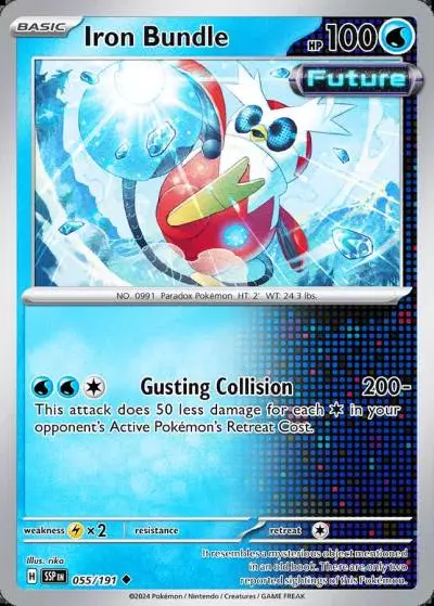 Iron Bundle 55/191 Surging Sparks Pokemon card