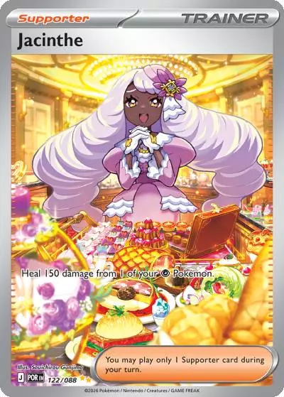 Jacinthe 122/88 Perfect Order Pokemon card