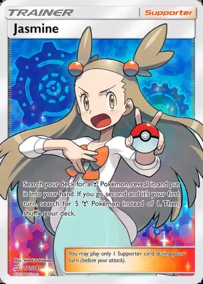 Jasmine 177/181 Team Up Pokemon card