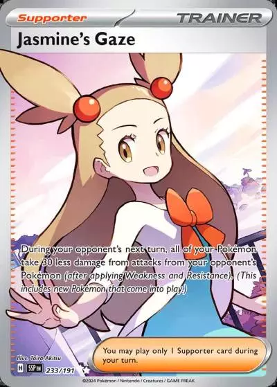 Jasmine's Gaze 233/191 Surging Sparks Pokemon card