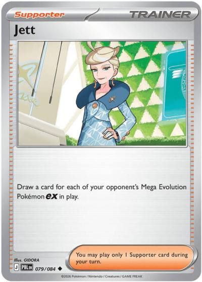 Jett 79/84 Pitch Black Pokemon card