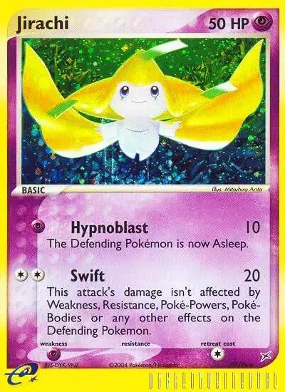 Jirachi 97/95 Team Magma vs Team Aqua Pokemon card