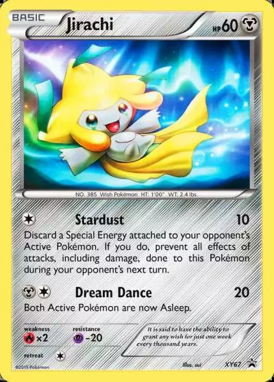 Jirachi XY67/211 XY Black Star Promos Pokemon card