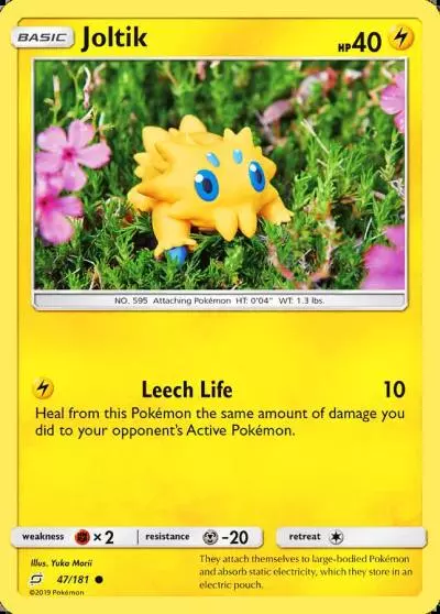 Joltik 47/181 Team Up Pokemon card