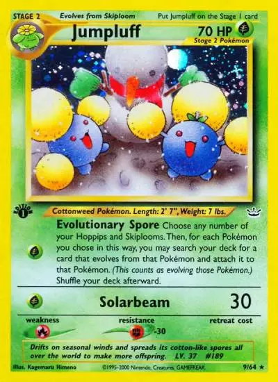 Jumpluff 9/64 Neo Revelation Pokemon card