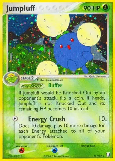 Jumpluff 11/109 Team Rocket Returns Pokemon card