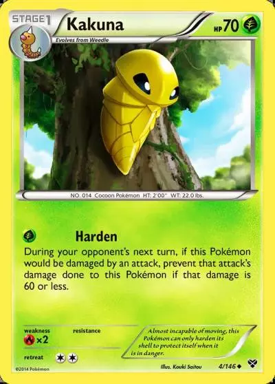 Kakuna 4/146 XY Pokemon card