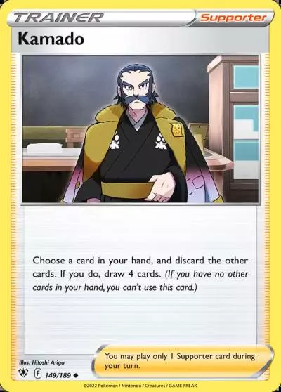 Kamado 149/189 Astral Radiance Pokemon card