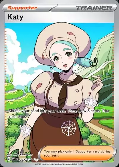 Katy 237/198 Scarlet & Violet Pokemon card