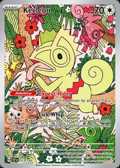 Kecleon 213/191 Surging Sparks Pokemon card