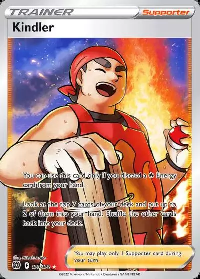 Kindler 170/172 Brilliant Stars Pokemon card