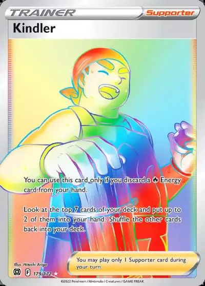 Kindler 179/172 Brilliant Stars Pokemon card